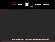 Tablet Screenshot of bullittbar.com